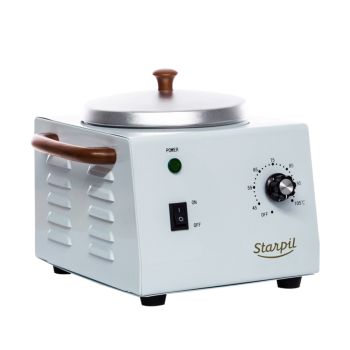 Starpil Wachswärmer 500ml mit Thermostat für alle Wachsperlen und Blockwachse 