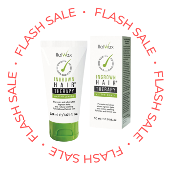 ItalWax Activ Paste "Ingrown Hairs Therapy" gegen eingewachsene Haare im Gesicht, Bikinizone, Beine, Achseln mit Teebaumöl und Vitamin A