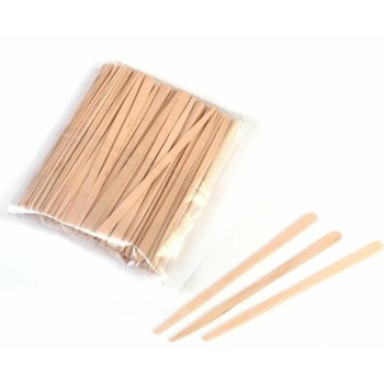 ItalWax Holzspatel Refill Eyebrows für Augenbrauen 100 Stk. zum Auftragen von Filmwachs oder Büchsenwachs