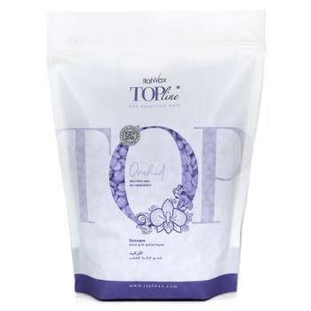 ItalWax Wachsperlen, Filmwachs, Perlenwachs 750g Orchidee synthetisch TopLine für die Haarentfernung