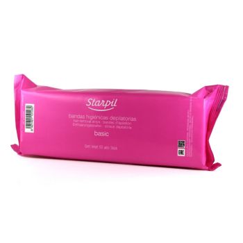 Starpil Vliesstreifen Basic 100 Stk. zur Haarentfernung mit Wachs oder Sugaring