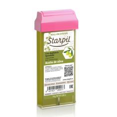 Wachspatrone 100ml Olive oil von Starpil für Beine, Arme, Brust und Rücken 