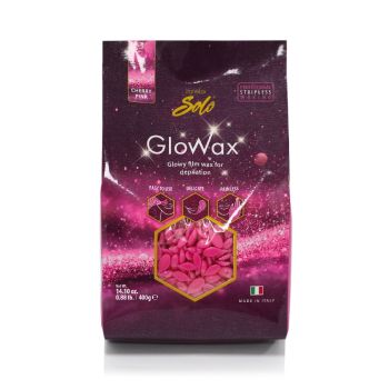 Wachsperlen, Filmwachs, Perlenwachs 400g Cherry Pink Glowax von ItalWax