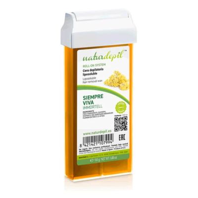 Starpil Wachspatrone 100ml Immortelle Naturdepil für Beine, Arme, Brust und Rücken 