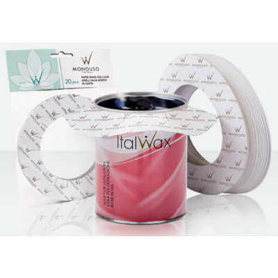 ItalWax Schutzringe für Büchsenwachs 20 Stk. 