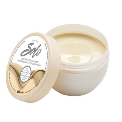 ItalWax Filmwachs-Set "White Chocolate" für die Mikrowelle für die Enthaarung Zuhause Gesicht, Achseln und Bikini